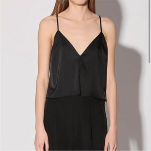 Walter Baker‎ Hannah Sleeveless Racer Back Top, M, Black